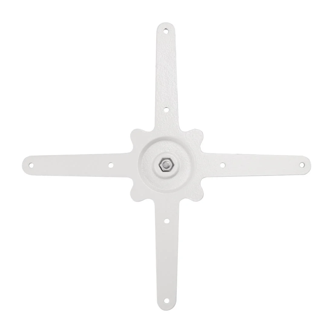 Bolero Cast Iron Round Table Base White - Image 7