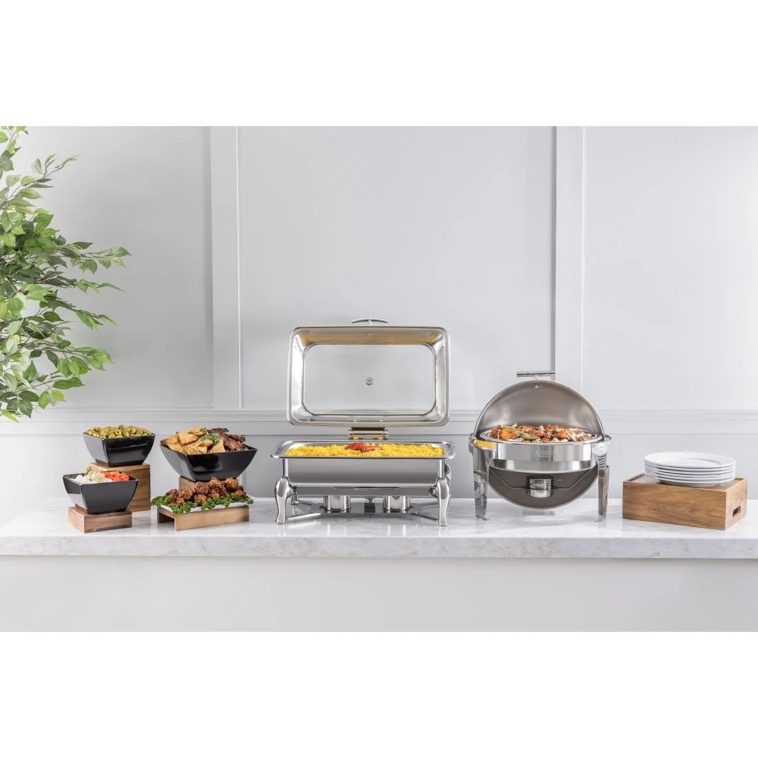 Olympia FSC Acacia Wood Riser Set - Image 12