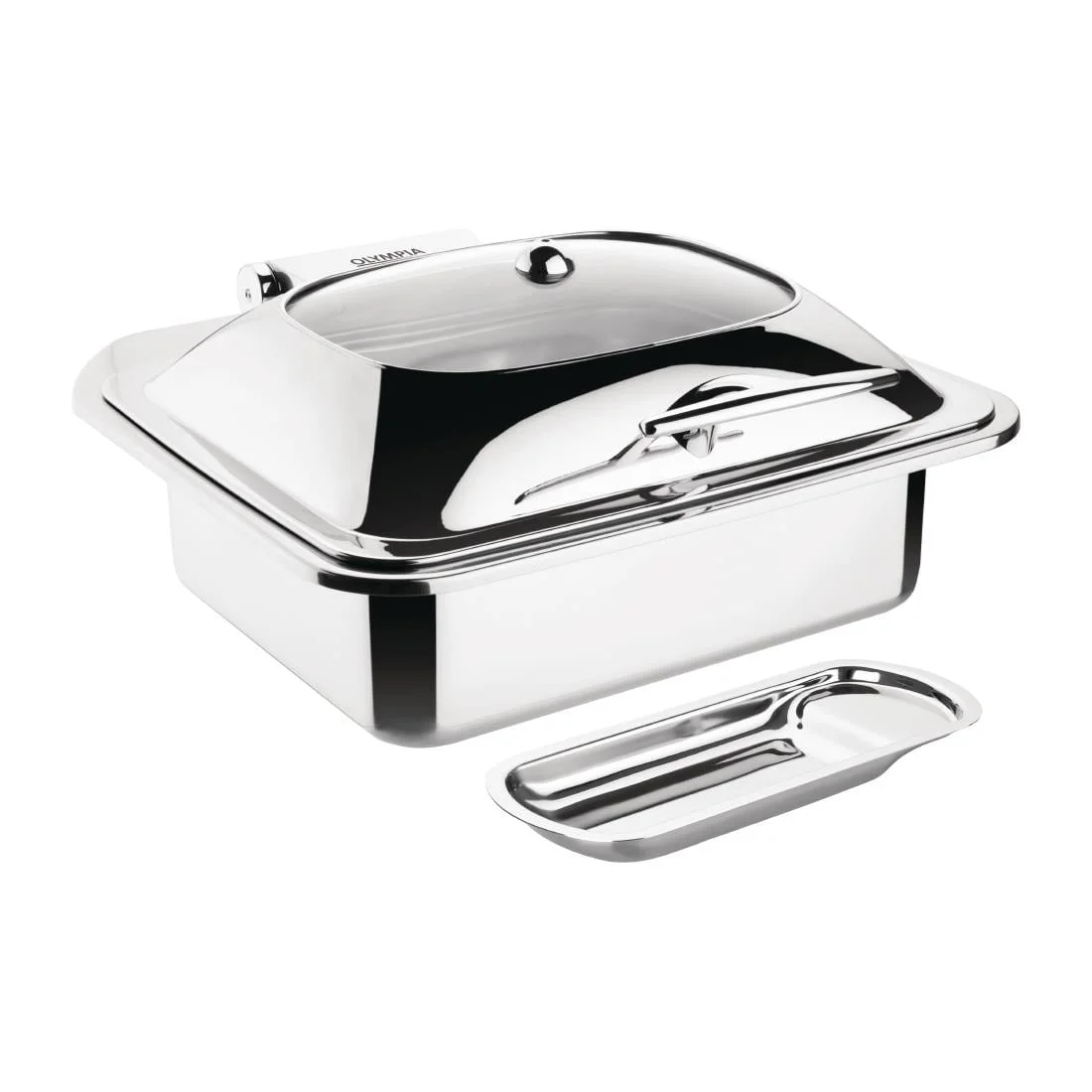 Olympia 1/2 Induction Chafer & Induction Heater Set - Image 7