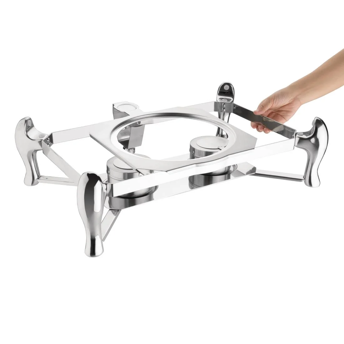 Olympia Induction Chafer 1/1 Glass Lid Frame - Image 4