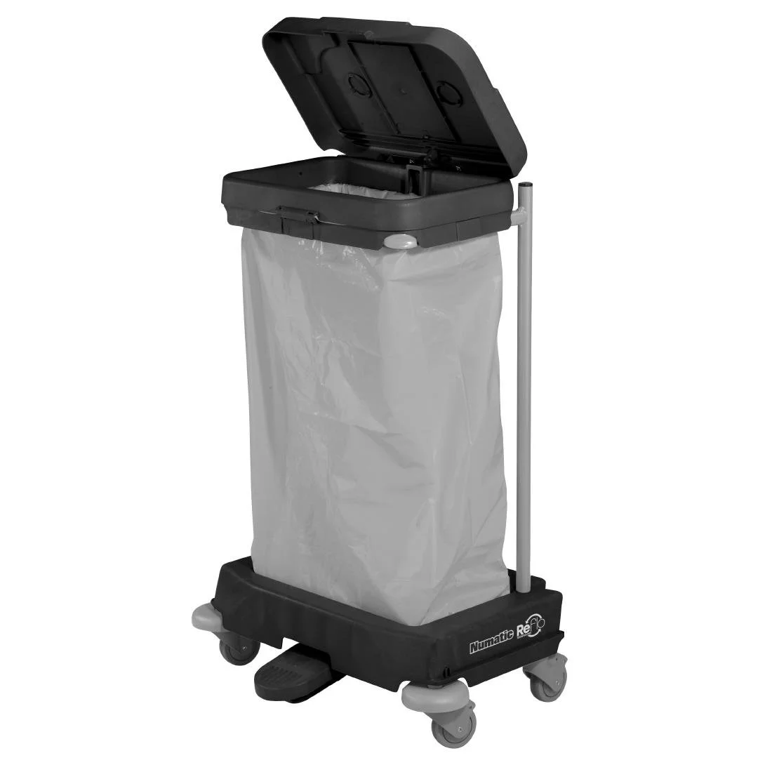 Numatic SAX120PR Mobile Waste Sack Holder with Lid 120Ltr