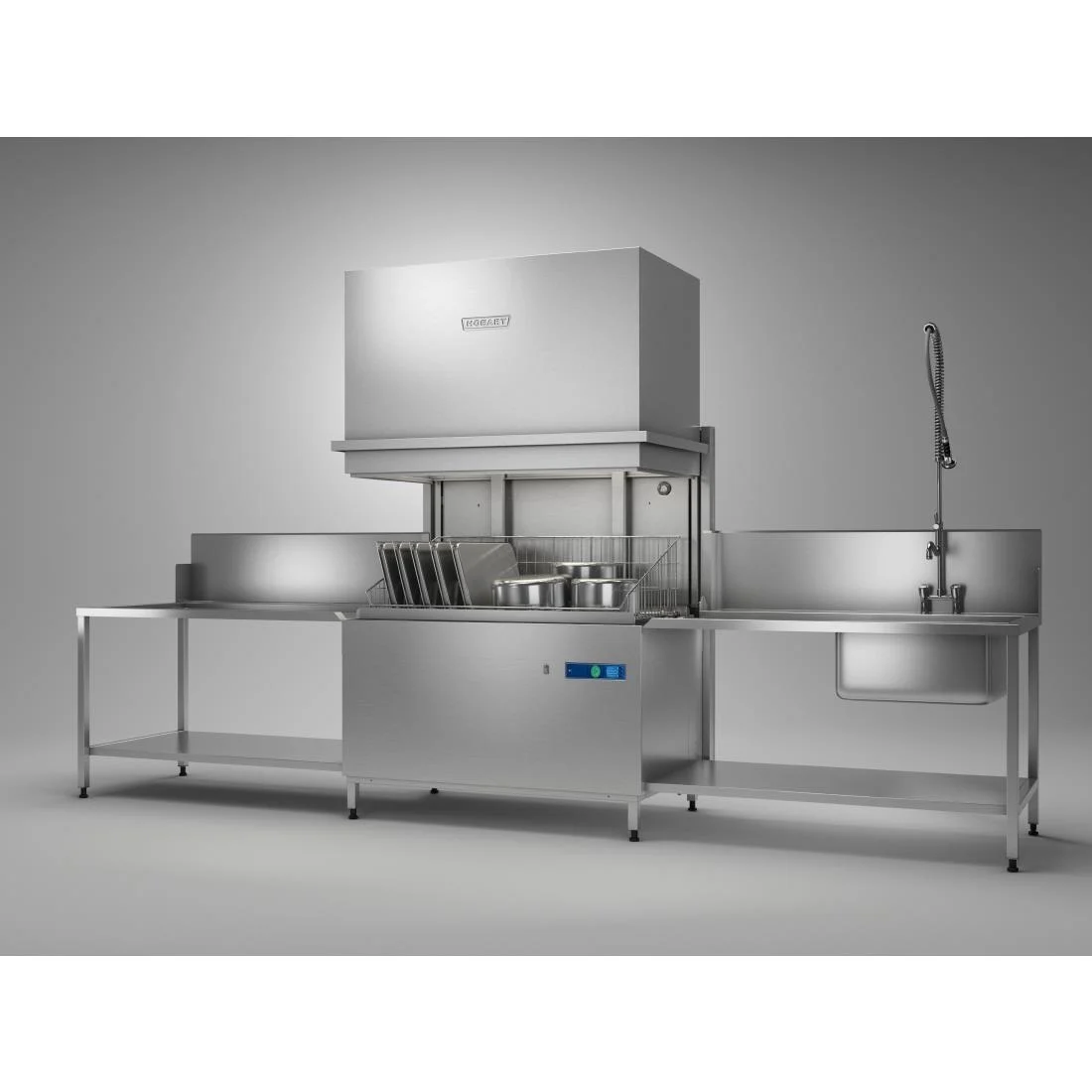 Hobart Twin Pass Through Utensil Washer UXTH-10A - Image 3