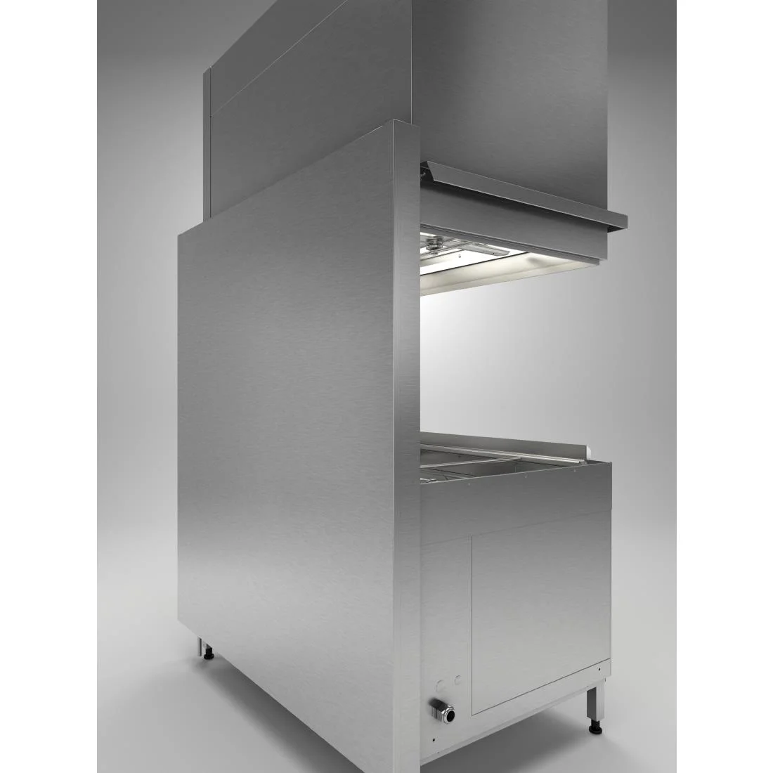Hobart Twin Pass Through Utensil Washer UXTH-10A - Image 5
