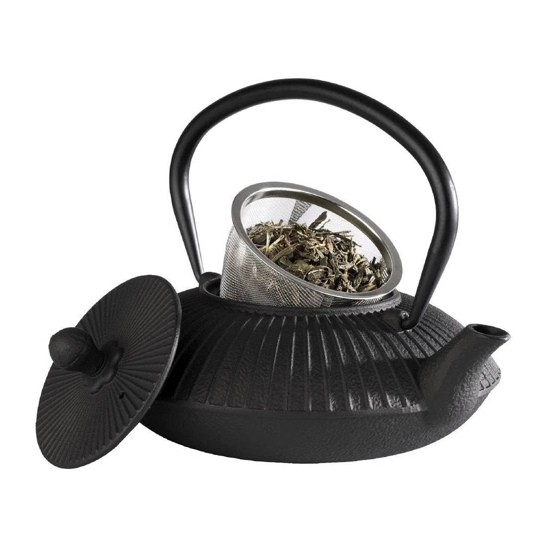 APS Asia Teapot Black 195 x 180mm - Image 2