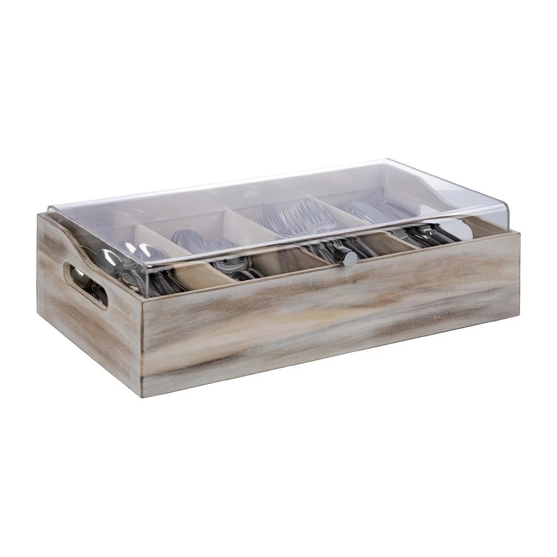 APS Cutlery Tray With Cover 510 x 280mm - Image 3