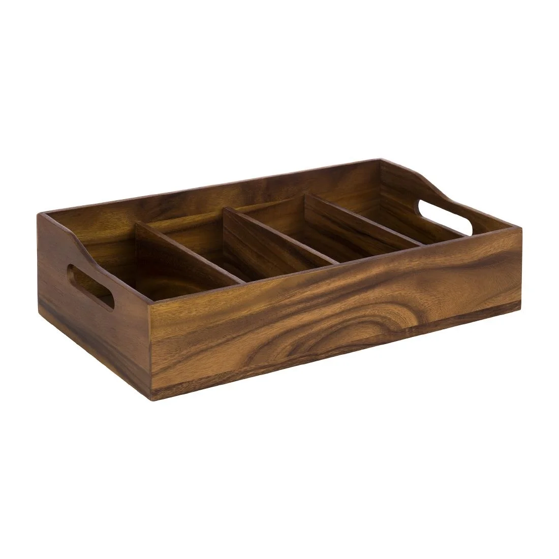 APS Acacia Cutlery Tray 510 x 280mm - Image 1