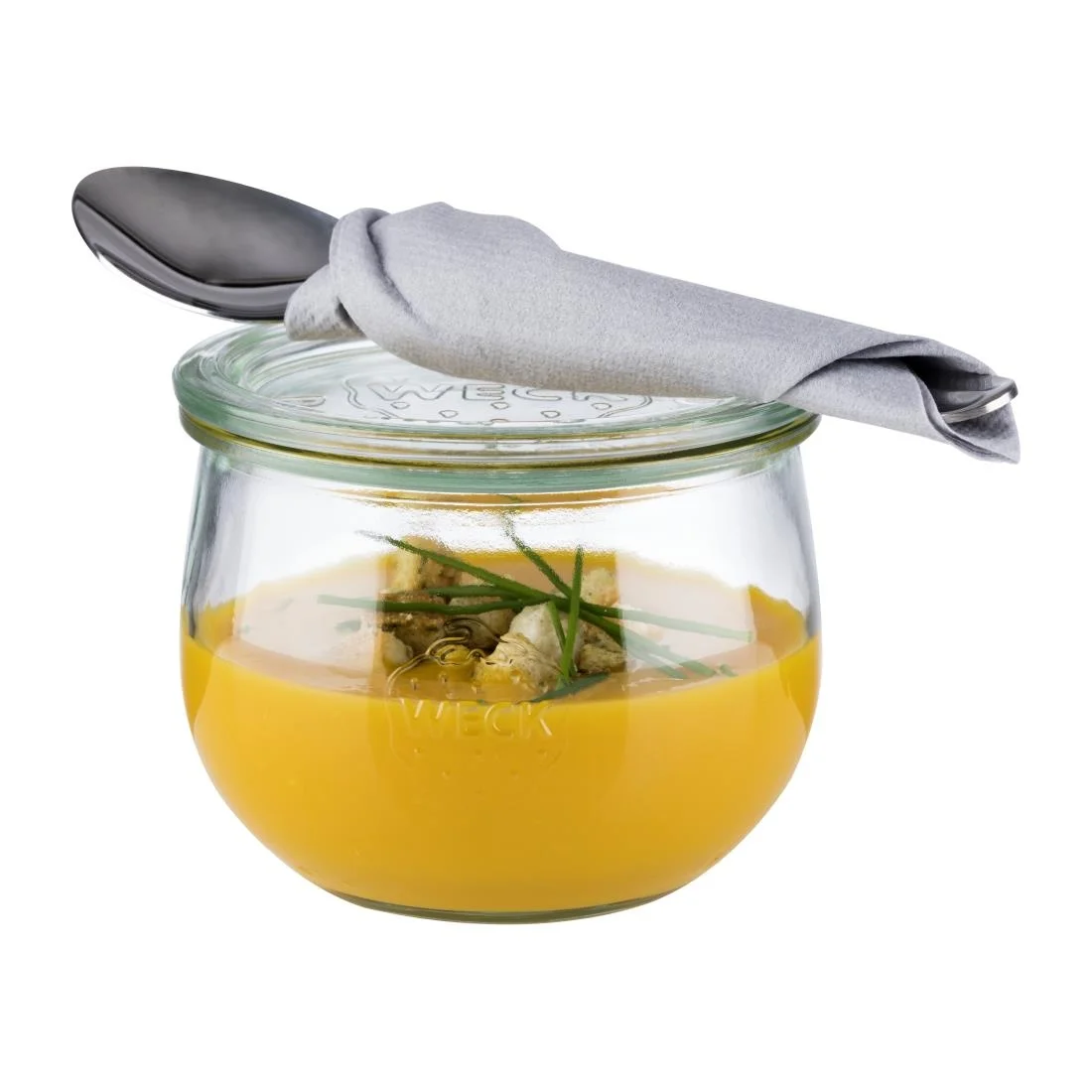 APS Weck Glasses With Lid 580ml (6 Pack) - Image 2
