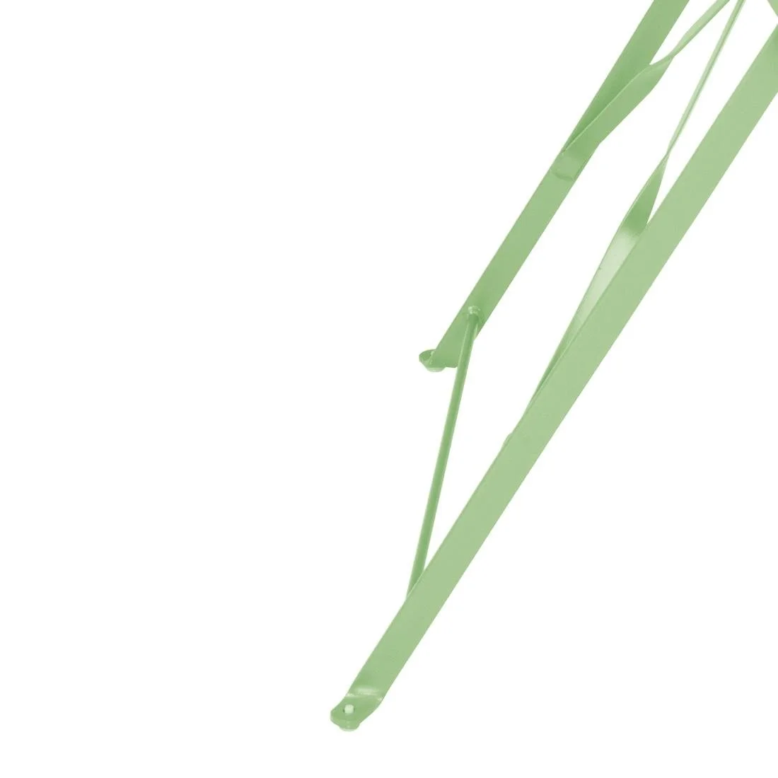 Bolero Perth Light Green Pavement Style Steel Table Square 600mm - Image 3