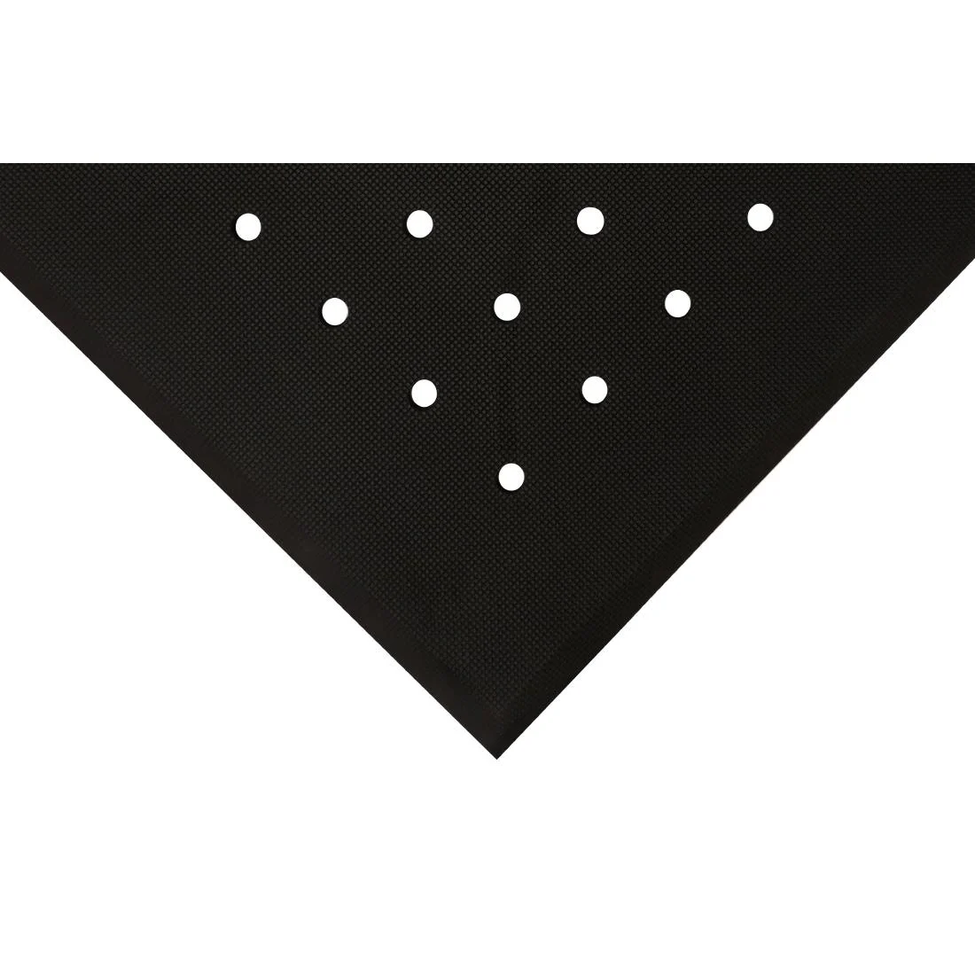 COBA Hygimat Anti-Fatigue Mat Black With Drainage Holes 0.6 x 0.9m - Image 1