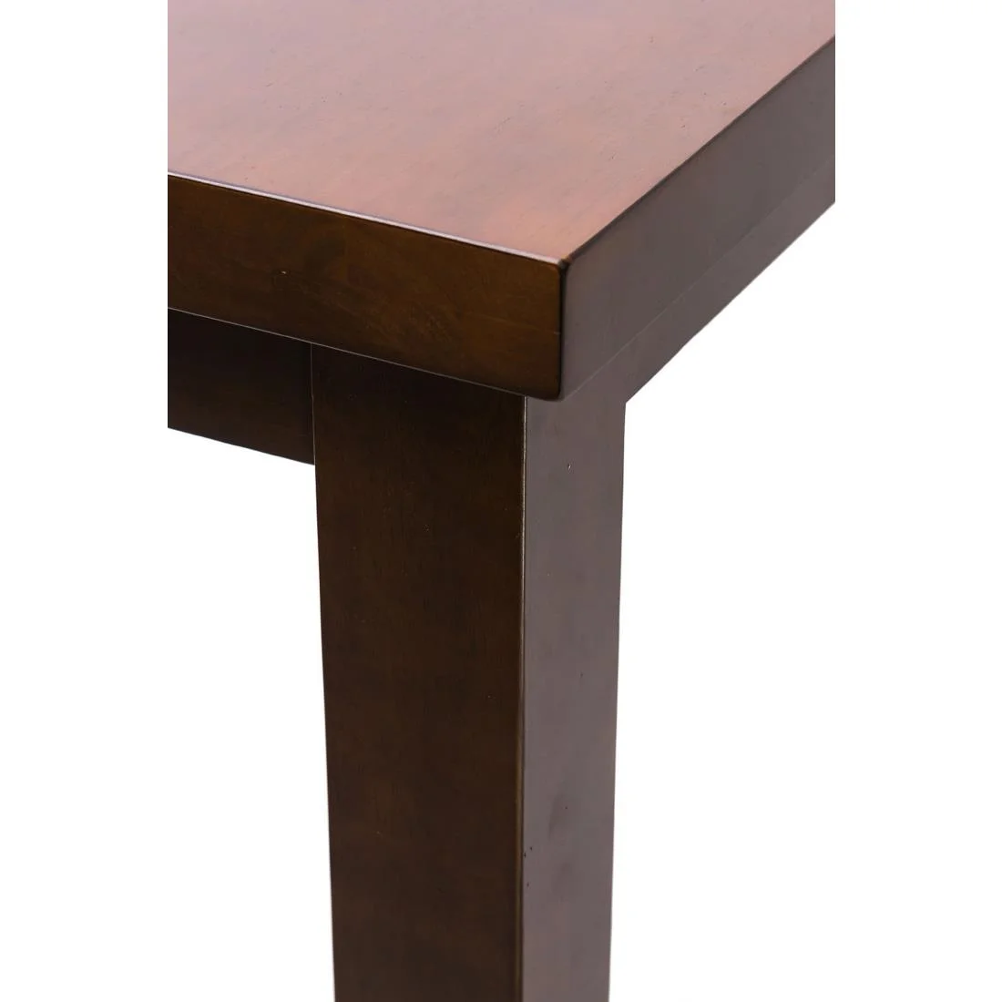 Kendal Square Dining Table Dark Wood 700x700mm - Image 3