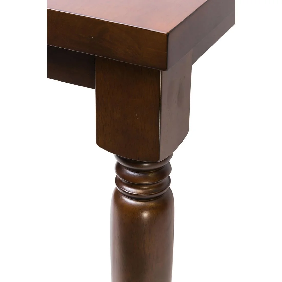 Cotswold Dark Wood Square Dining Table 700x700mm - Image 3