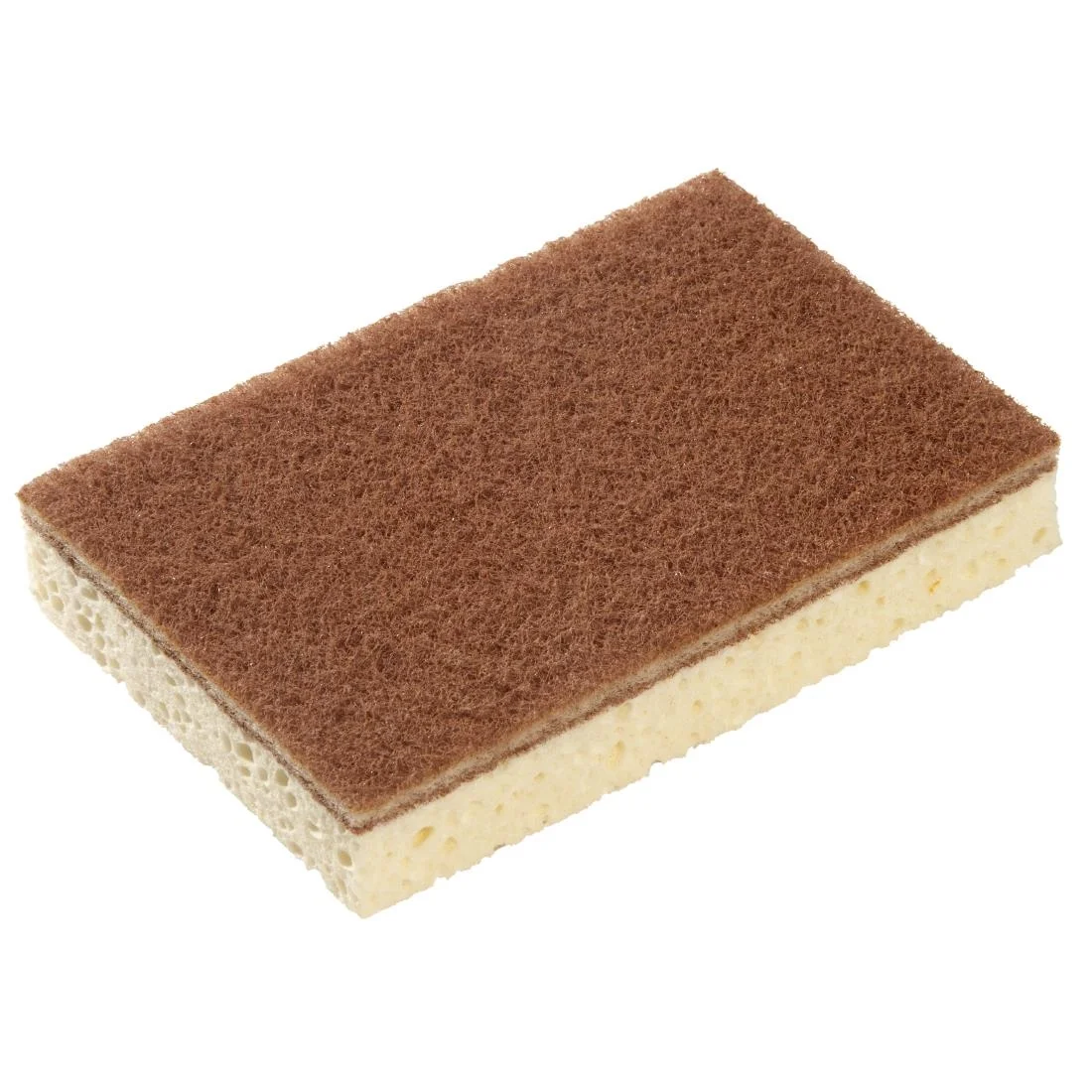 Spontex Sponrex 100% Recycled Scouring Sponge (10 Pack) - Image 1