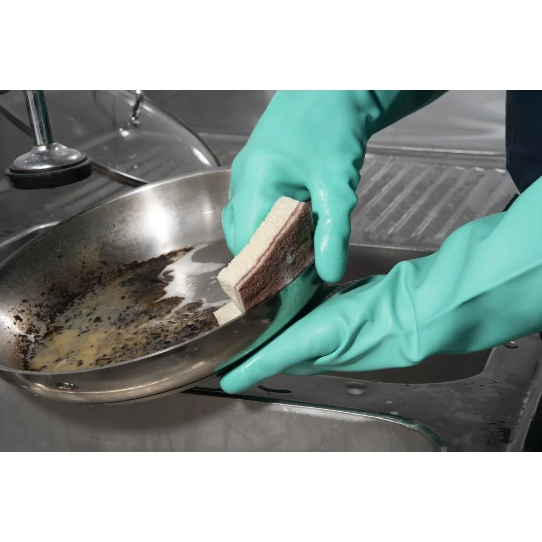 Spontex Sponrex 100% Recycled Scouring Sponge (10 Pack) - Image 3