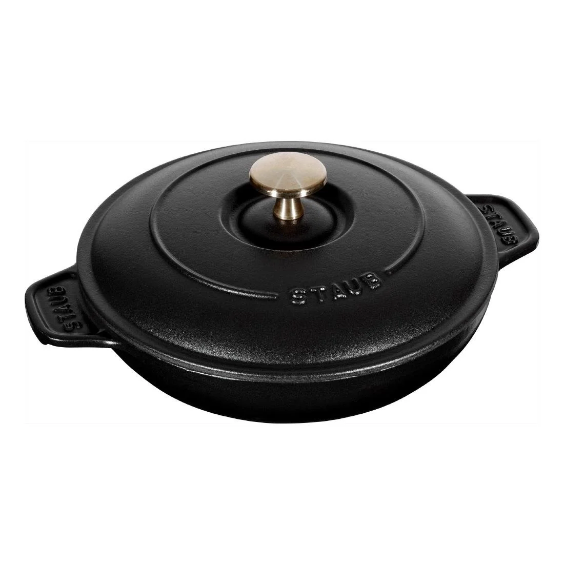 Staub Plate Staub Round Hot Dish with Lid 20mm