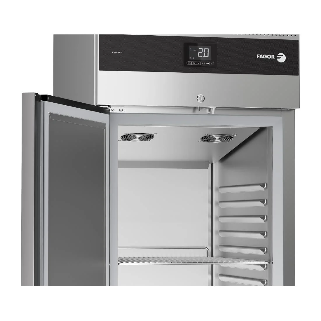 Fagor Advance Gastronorm Upright Cabinet Fridge 1 Door AUP-11G CR - Image 3