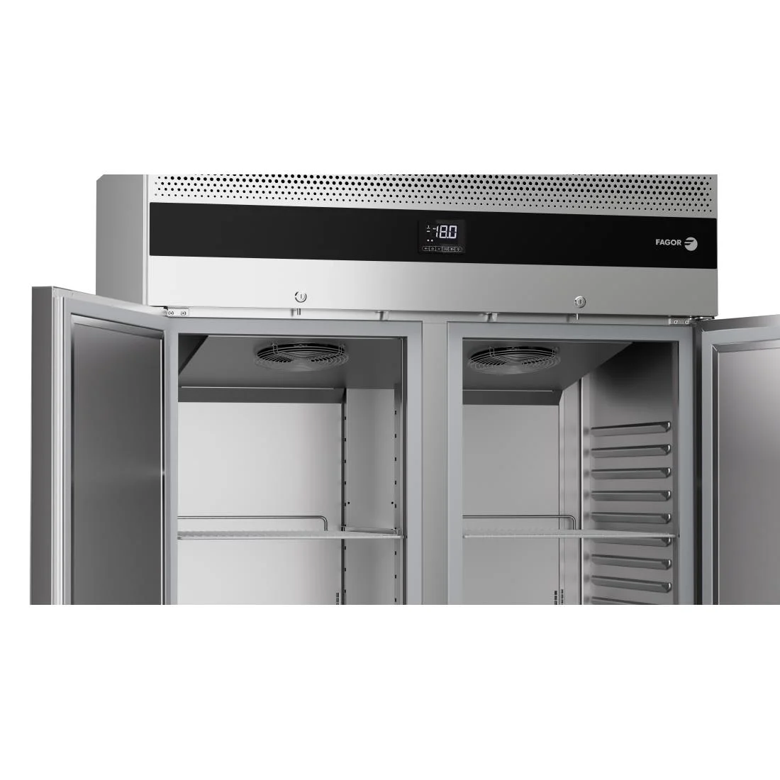 Fagor Advance Gastronorm Upright Cabinet Freezer 2 Door AUN-22G CR - Image 4