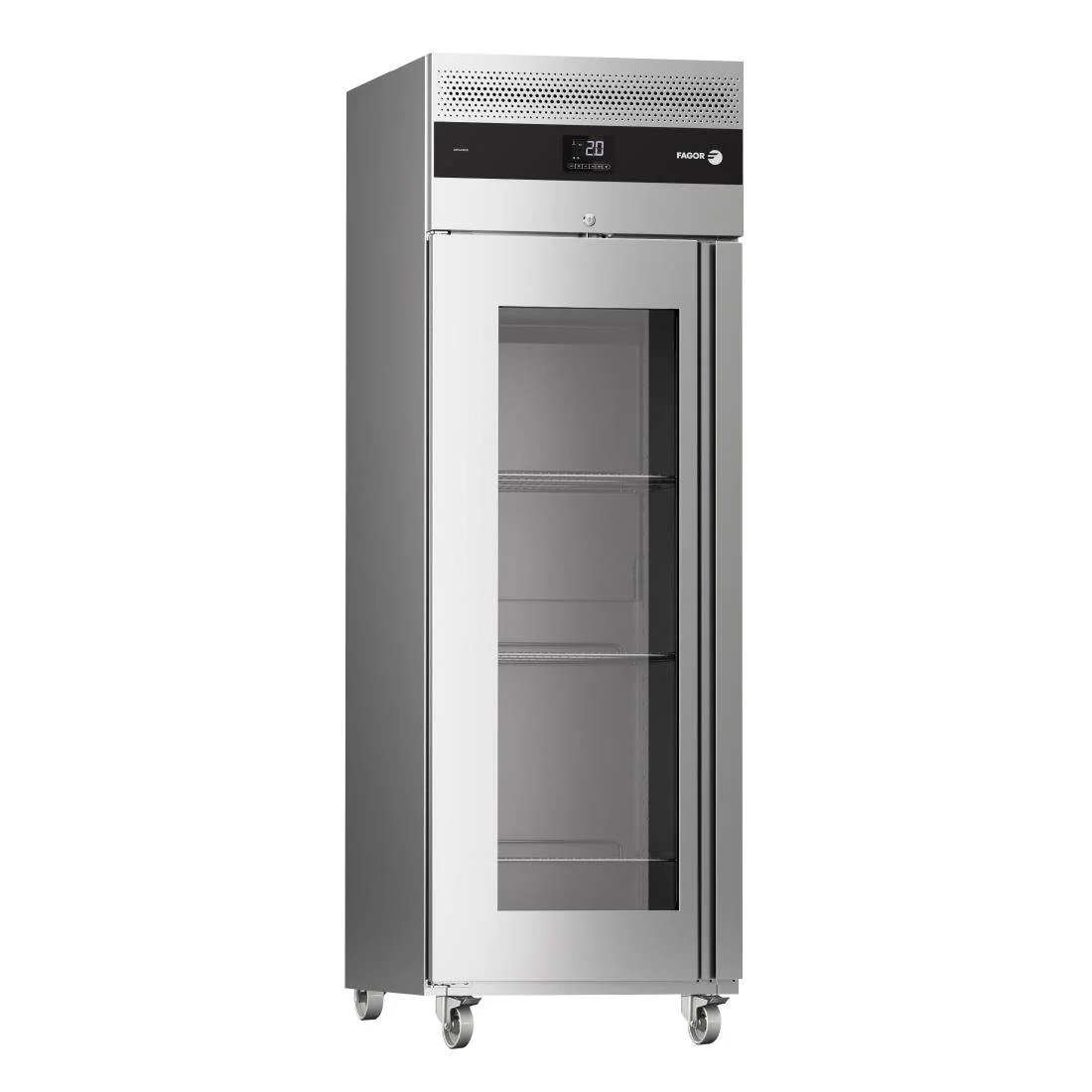 Fagor Advance Gastronorm Upright Cabinet Display Fridge 1 Door AUP-11G GD - Image 1