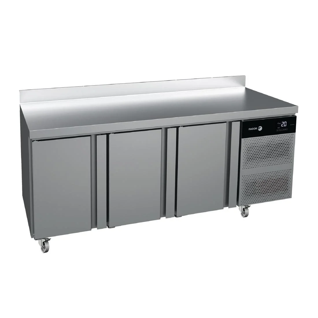 Fagor Advance 700 3 Door Gastronorm Counter Fridge ACP-3G - Image 1