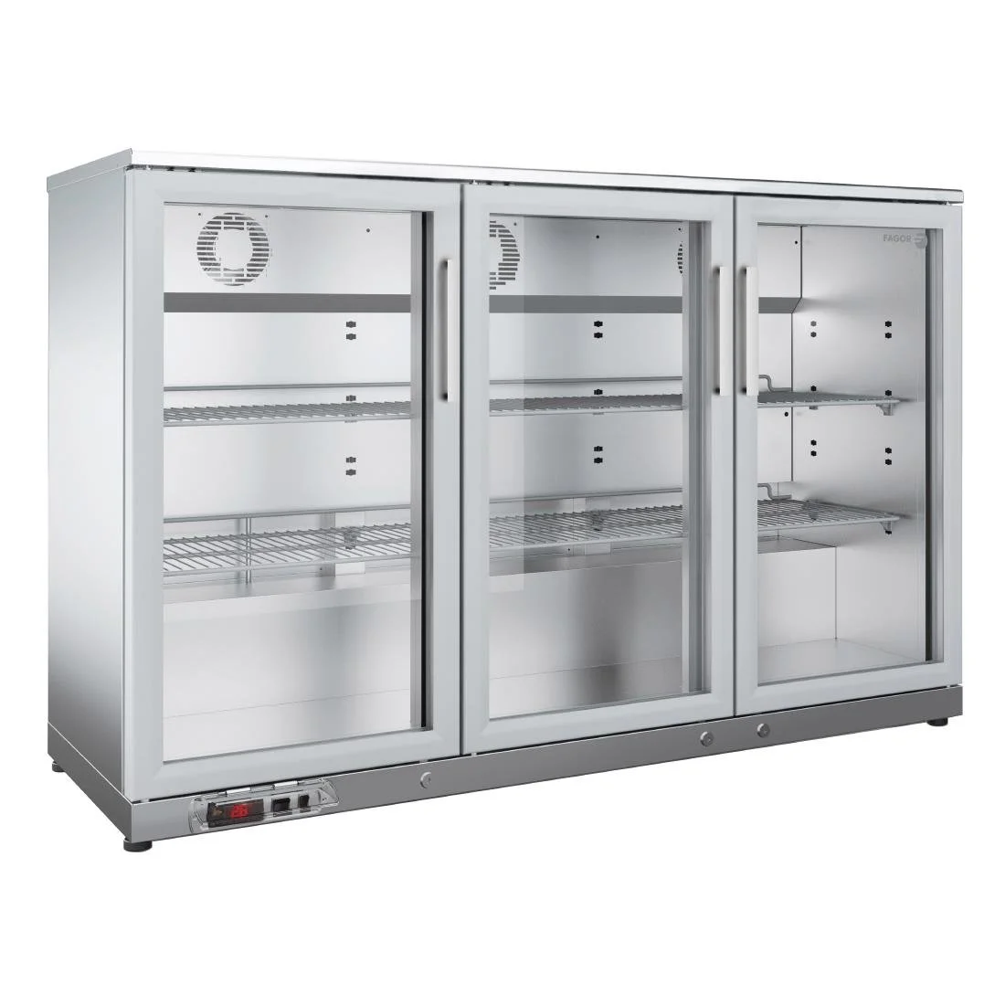 Fagor EERM Series Back Bar Cooler 3 Door Stainless Steel EERM-3 SS