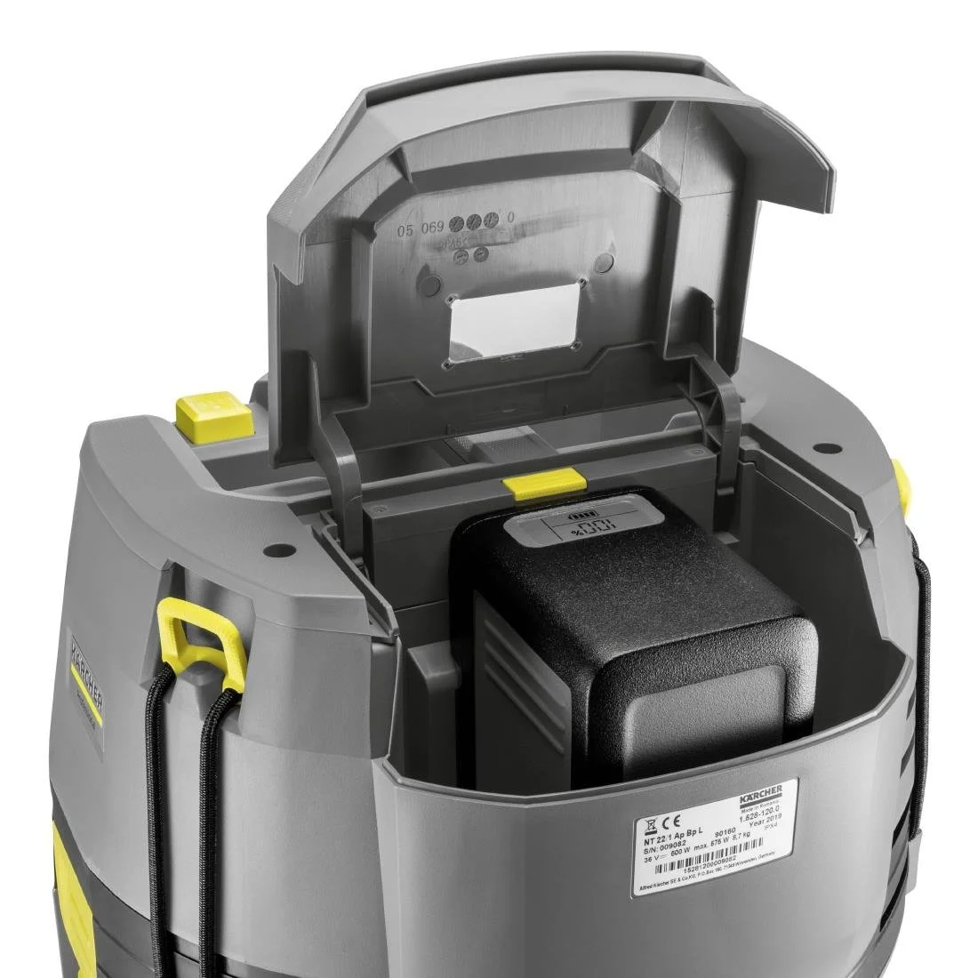 Karcher Battery Wet and Dry Vacuum NT 22/1 AP BP Without Battery and Charger - Image 11