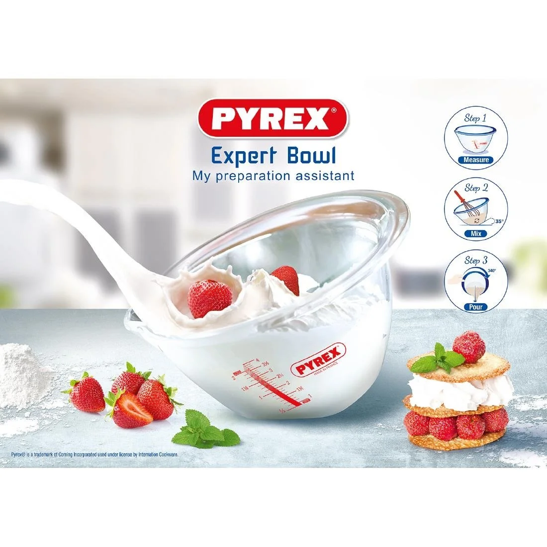 Pyrex Expert Bowl 4.2Ltr - Image 3
