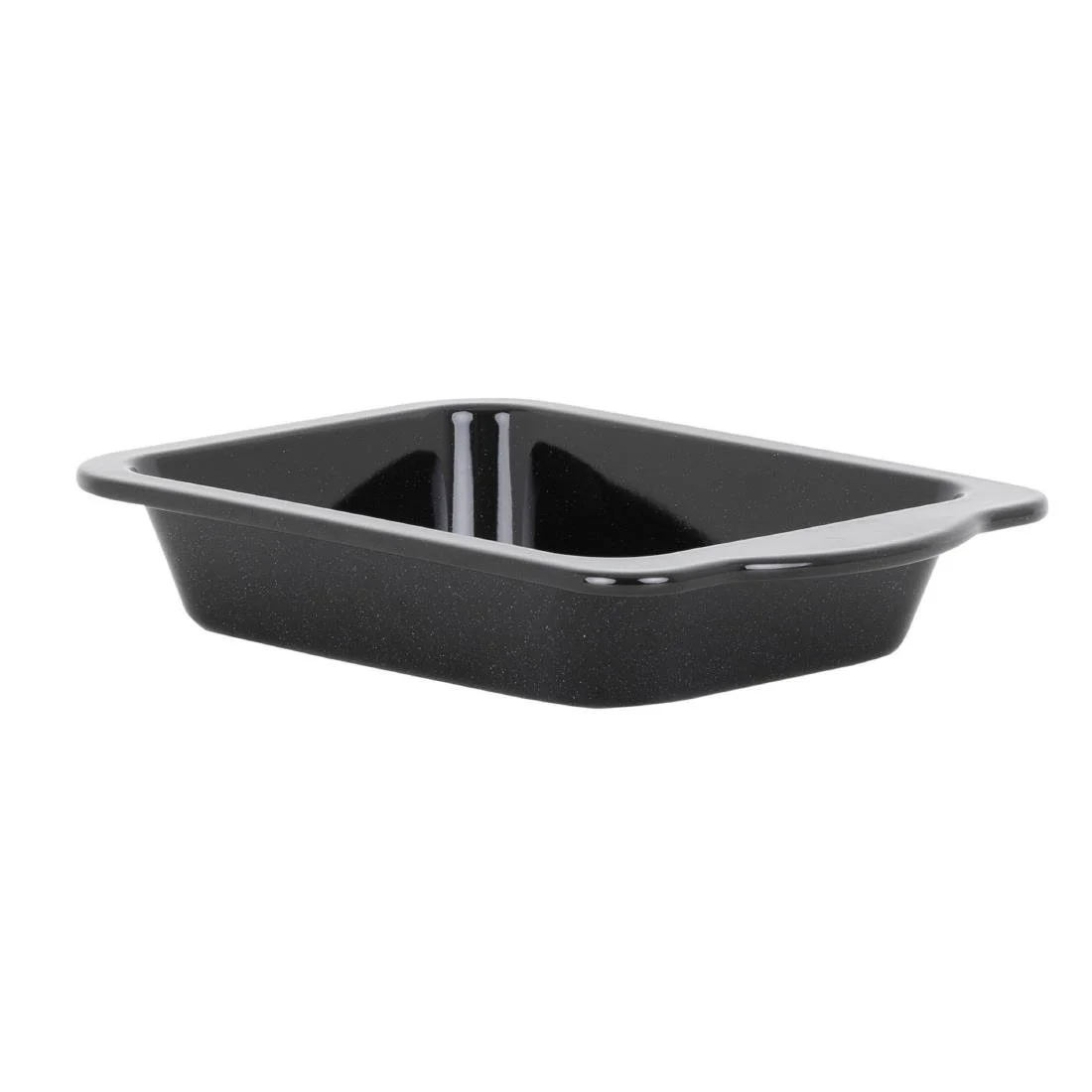 Wham Enamel Handled Roaster Black 200x270mm