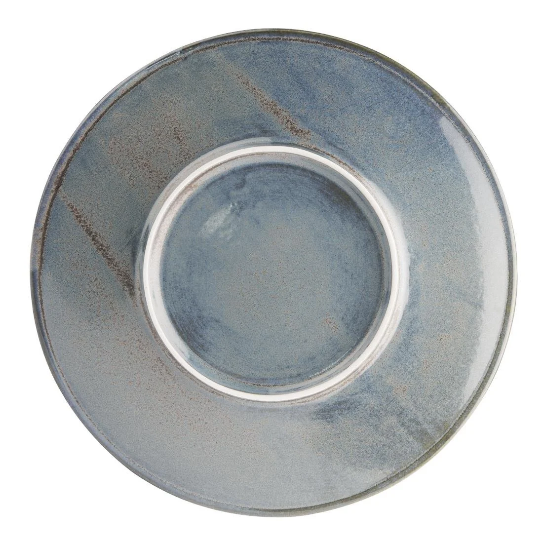 Olympia Ember Coupe Plates Blue 275mm (4 Pack) - Image 4