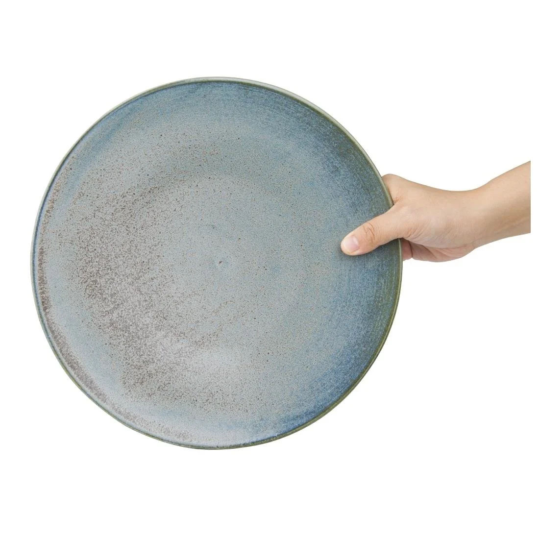 Olympia Ember Coupe Plates Blue 275mm (4 Pack) - Image 5