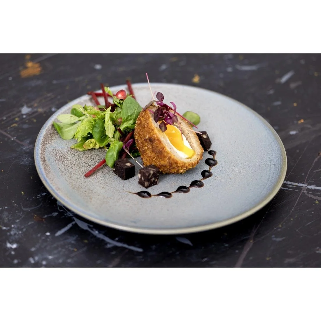 Olympia Ember Coupe Plates Blue 230mm (6 Pack) - Image 7