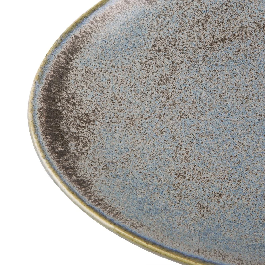 Olympia Ember Triangle Plates Blue 308mm (4 Pack) - Image 3