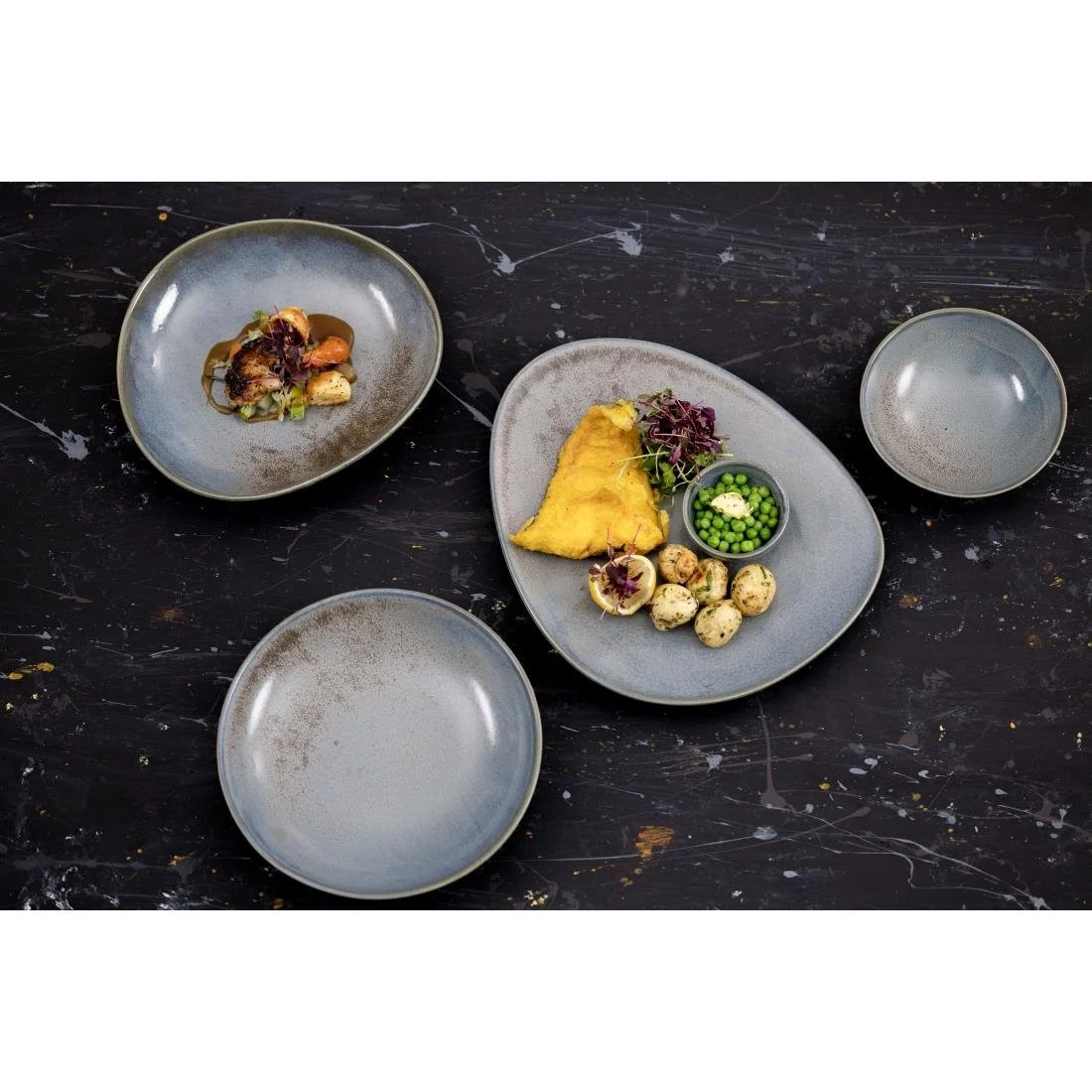 Olympia Ember Dipping Dishes Blue 78mm (8 Pack) - Image 14