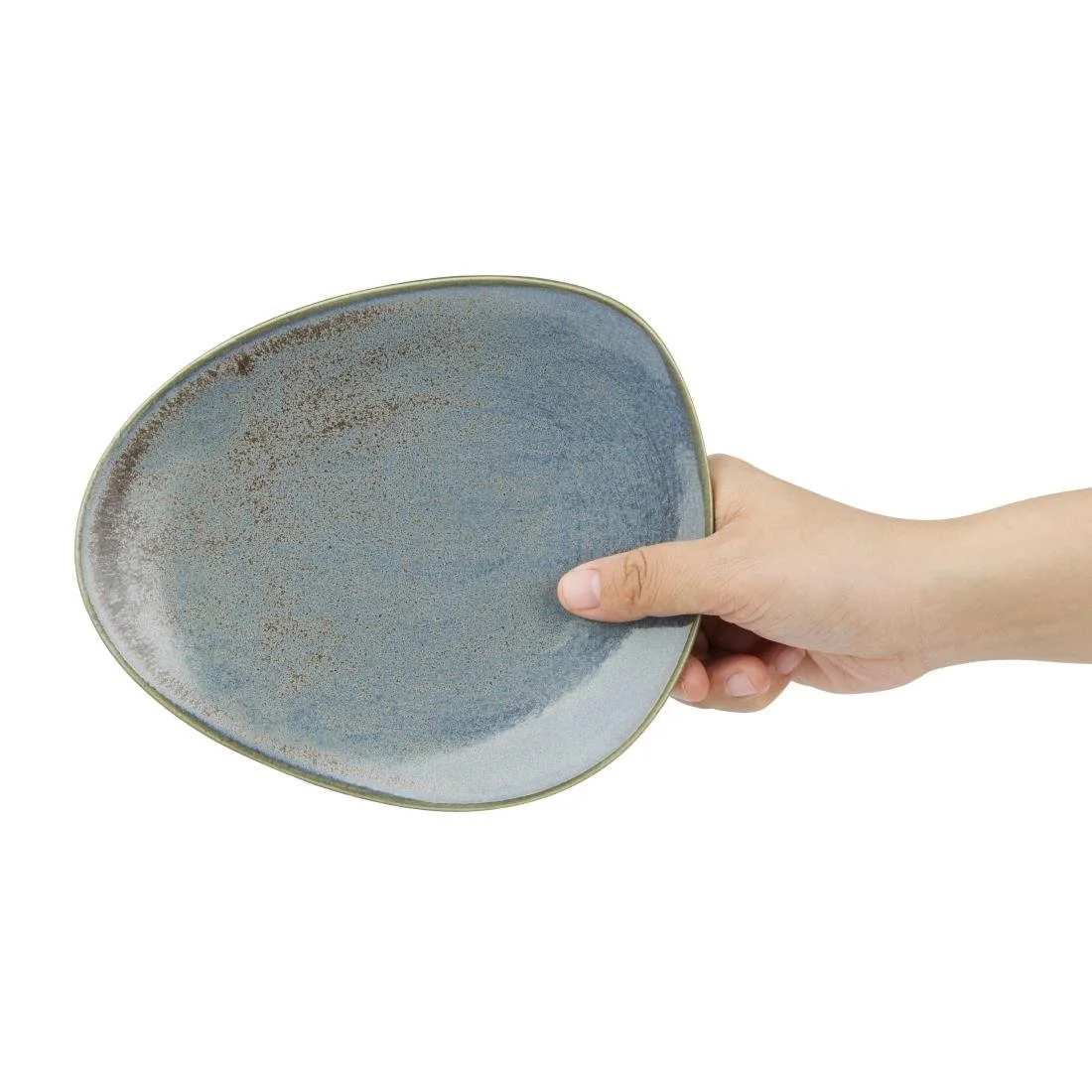 Olympia Ember Triangle Plates Blue 190mm (6 Pack) - Image 10