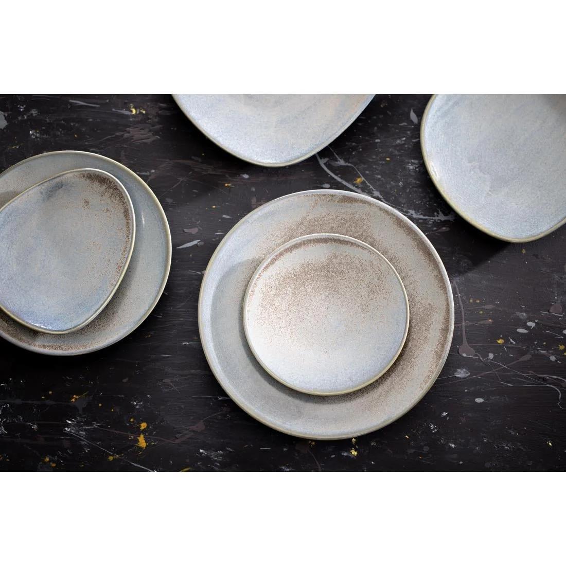 Olympia Ember Blue Coupe Plates 180mm (6 Pack) - Image 11