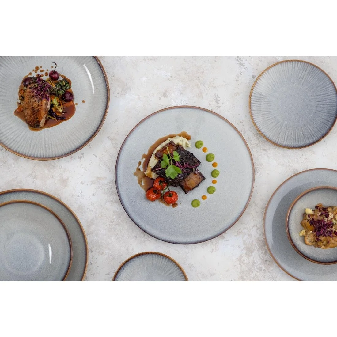 Olympia Drift Plain Coupe Plates 230mm (6 Pack) - Image 10