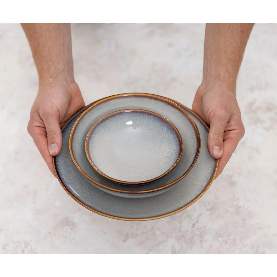 Olympia Drift Plain Coupe Bowls 155mm (6 Pack) - Image 4