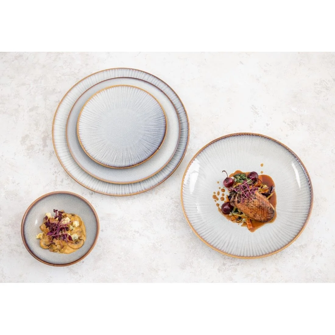 Olympia Drift Plain Coupe Bowls 155mm (6 Pack) - Image 15