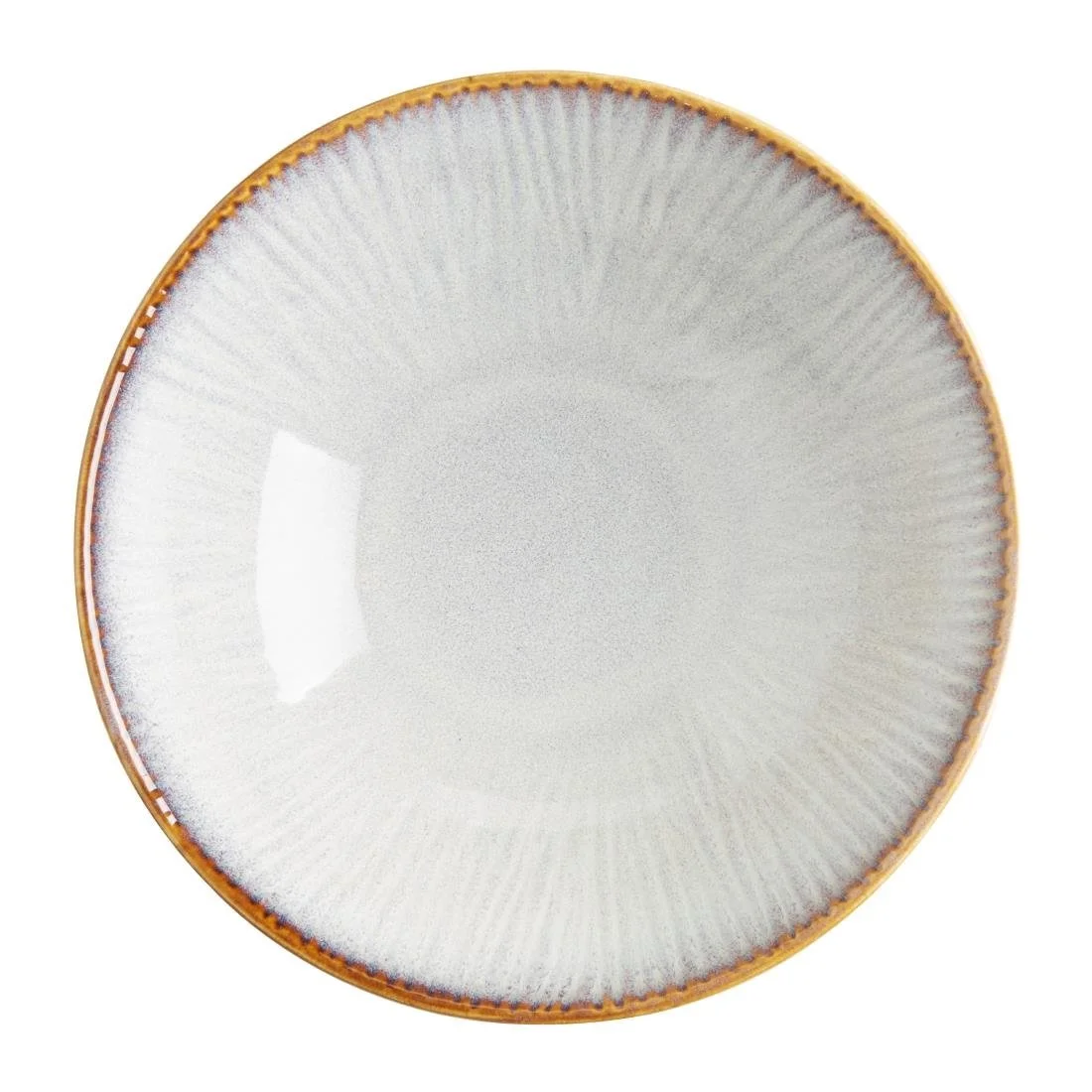 Olympia Drift Embossed Coupe Bowls 205mm (4 Pack) - Image 1