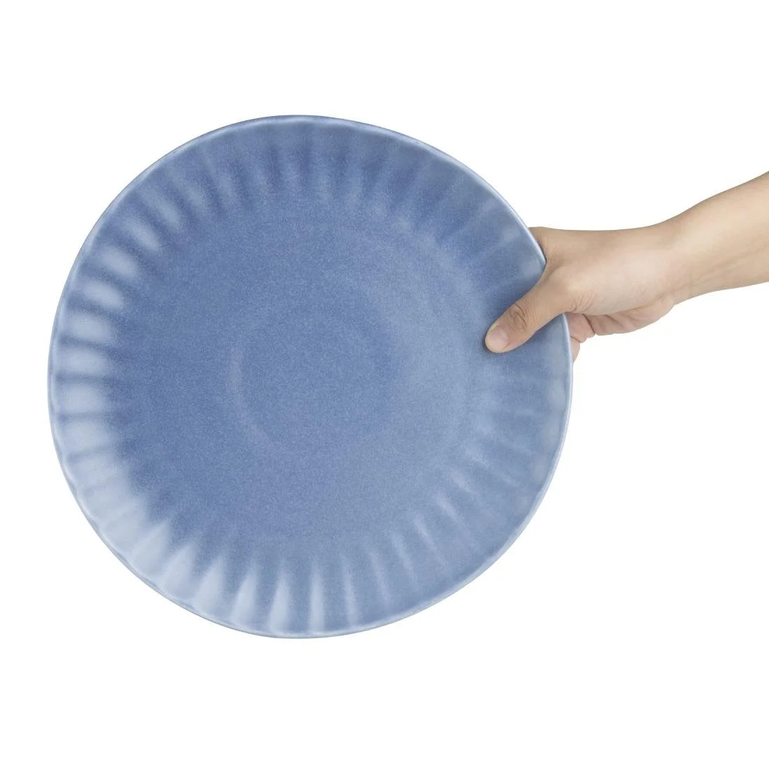 Olympia Corallite Plates Blue 280mm (6 Pack) - Image 6