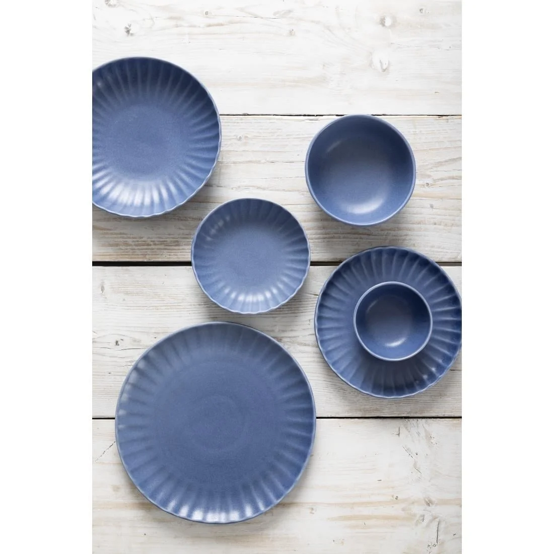 Olympia Corallite Deep Bowls Blue 150mm (6 Pack) - Image 5