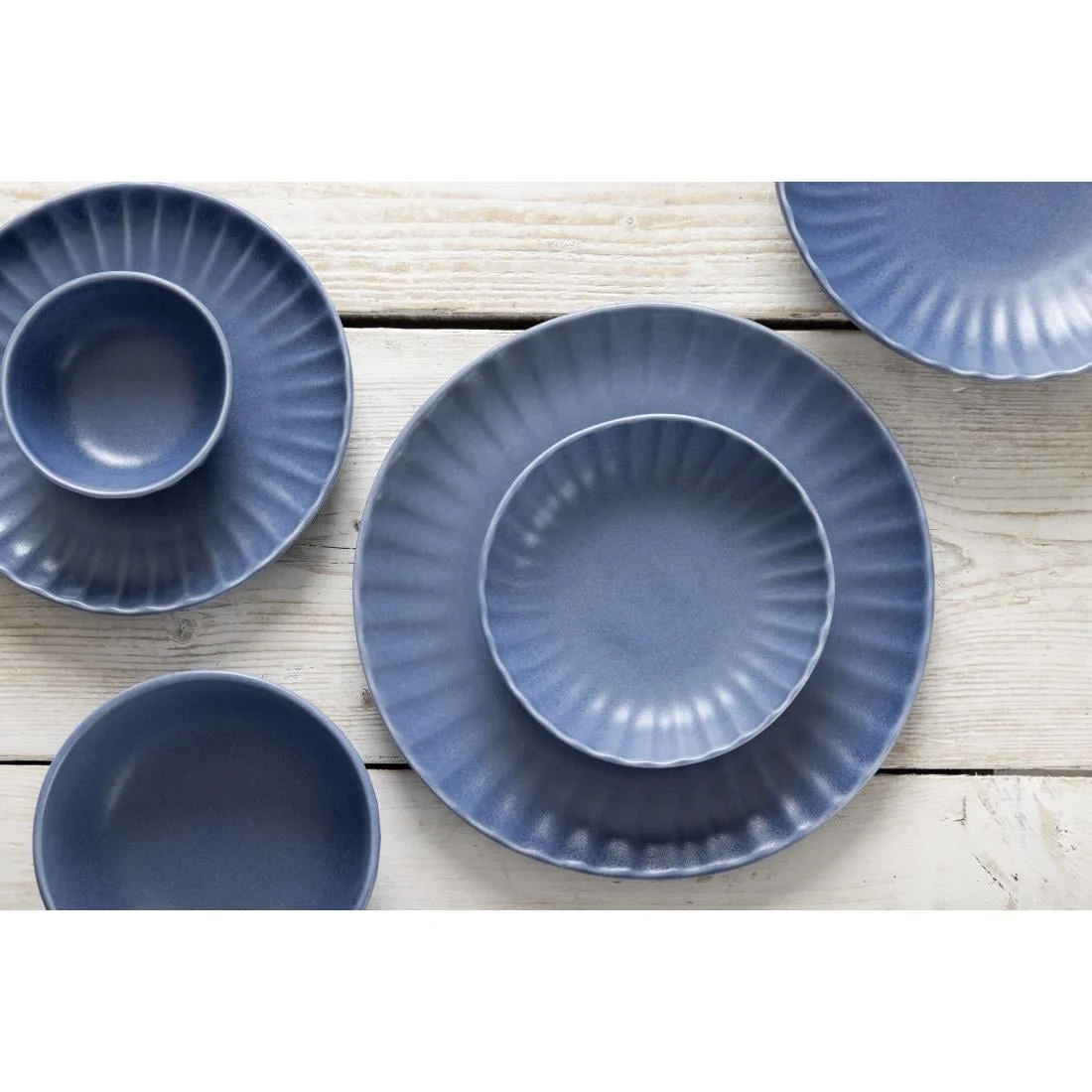 Olympia Corallite Deep Bowls Blue 150mm (6 Pack) - Image 4