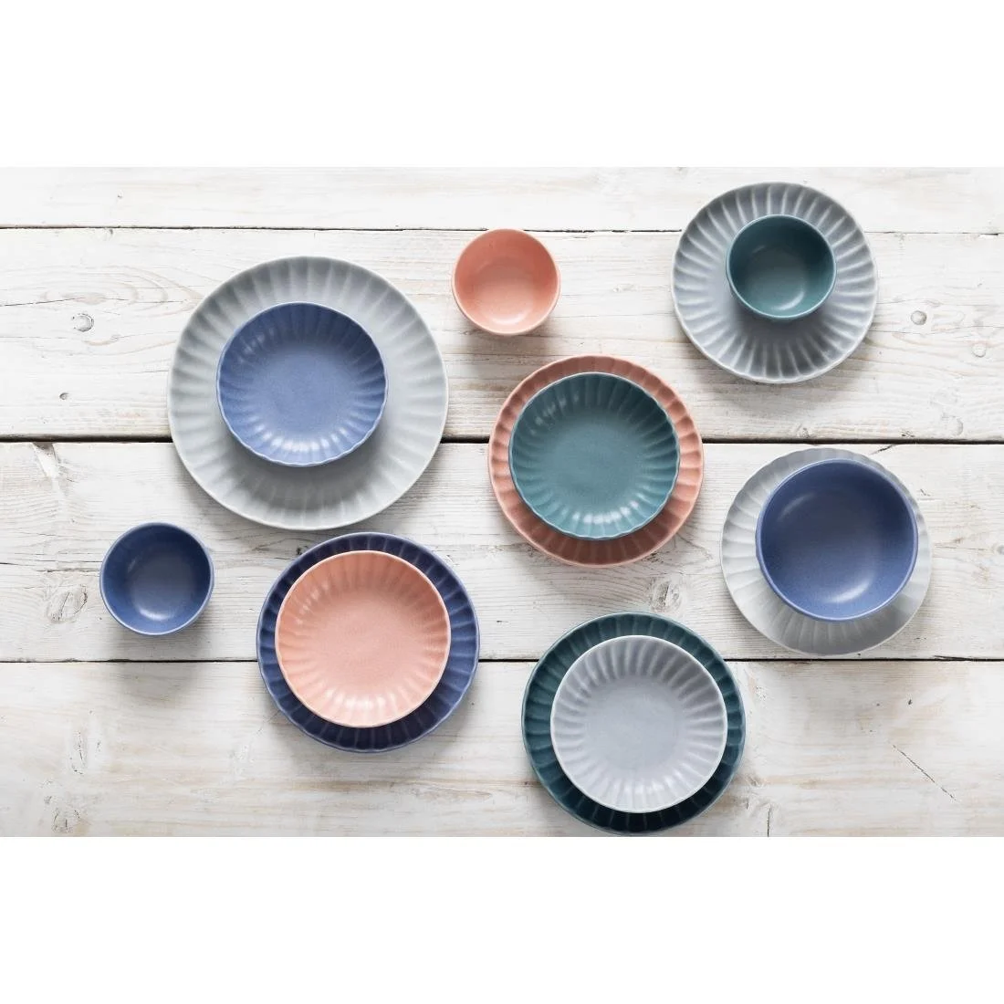 Olympia Corallite Deep Bowls Peach 105mm (12 Pack) - Image 2