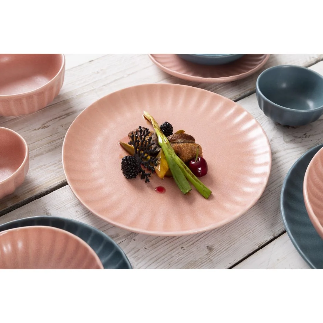 Olympia Corallite Plates Peach 280mm (6 Pack) - Image 13