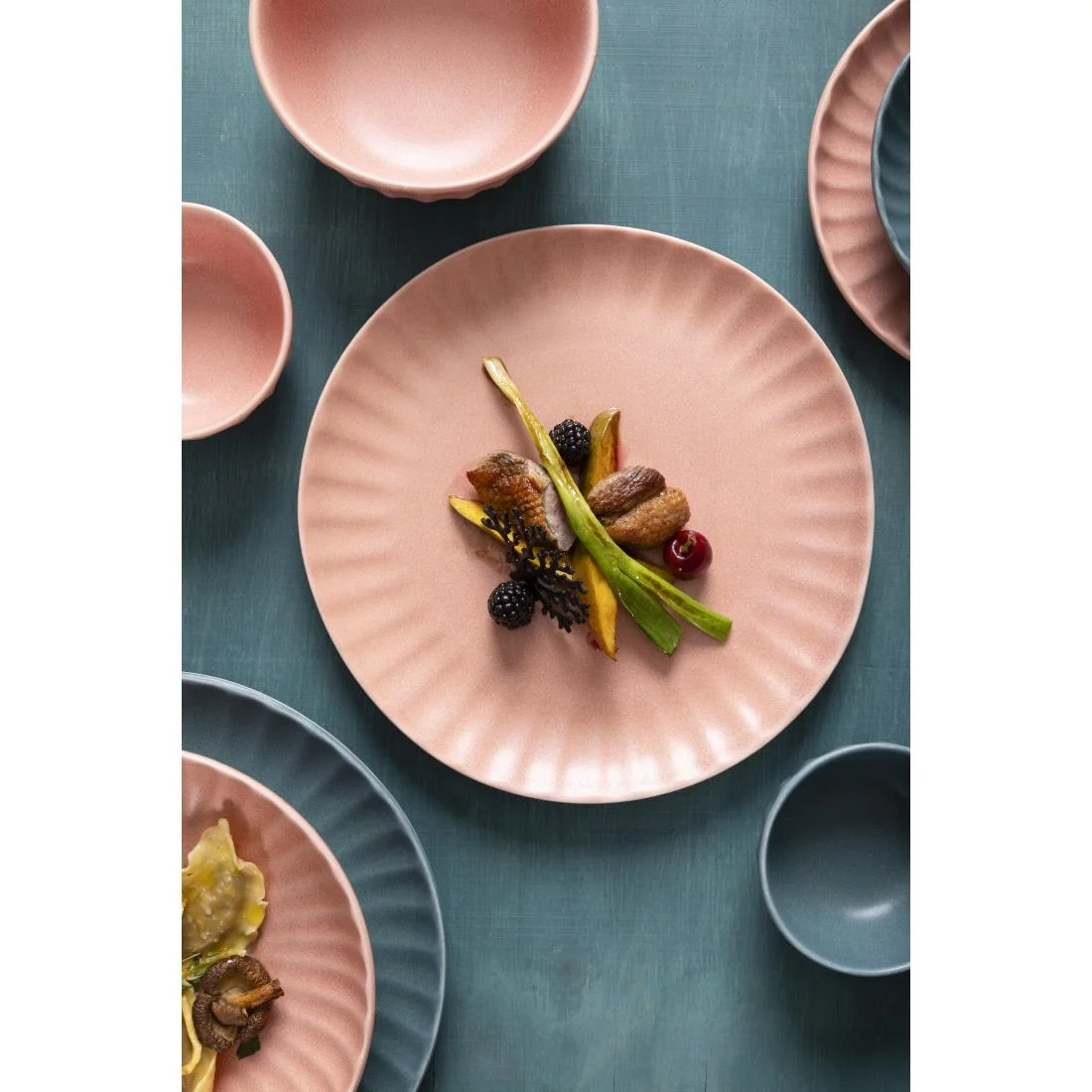 Olympia Corallite Plates Peach 280mm (6 Pack) - Image 14