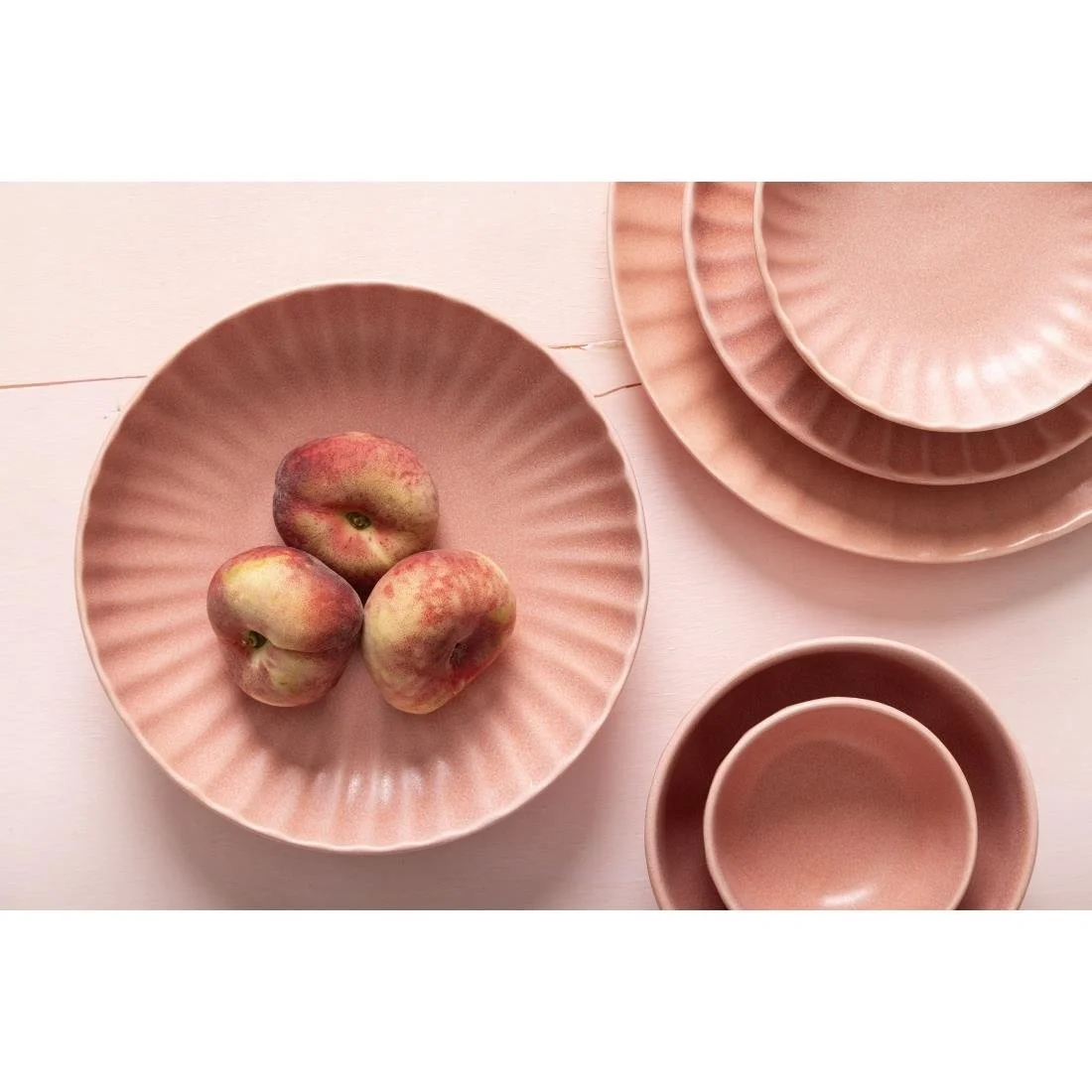 Olympia Corallite Coupe Bowls Peach 220mm (6 Pack) - Image 13