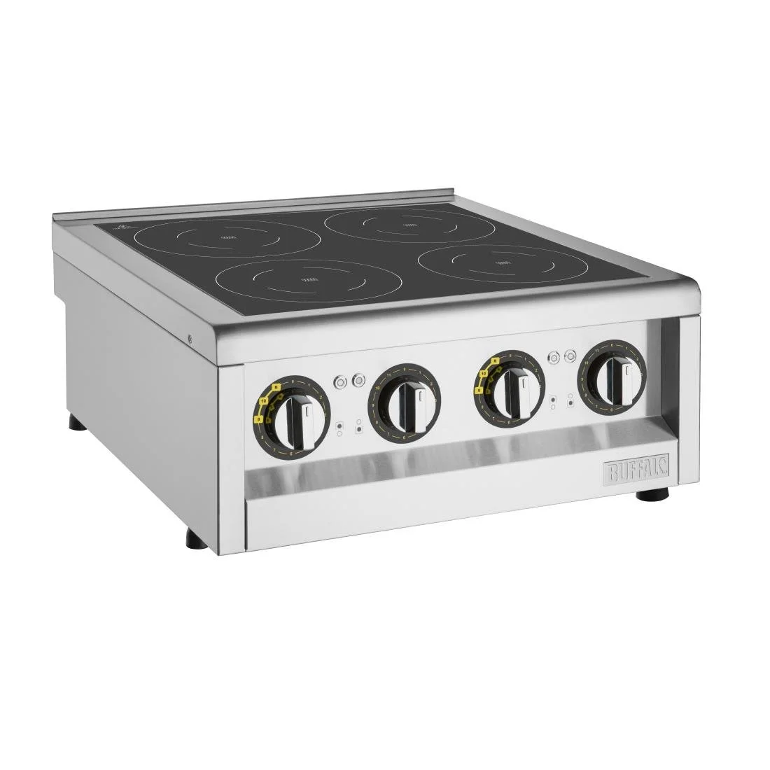 Buffalo 600 Series 4 Zone Induction Hob 2 x 3kW - Image 1
