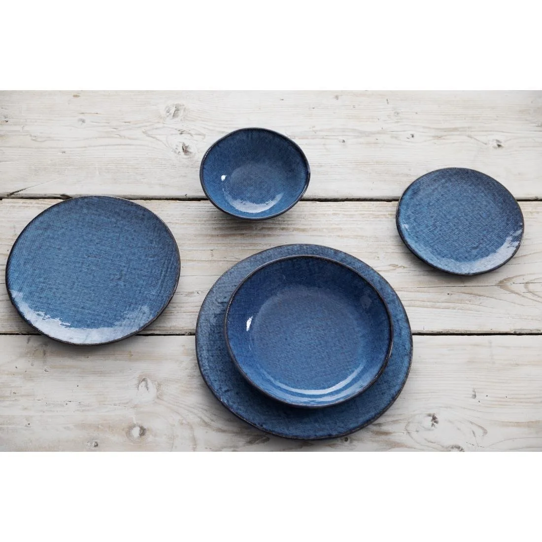 Olympia Denim Coupe Bowls Blue 220mm (6 Pack) - Image 4