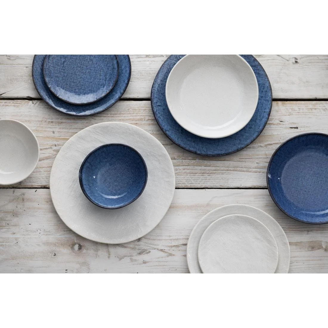 Olympia Denim Coupe Plates Blue 180mm (6 Pack) - Image 10