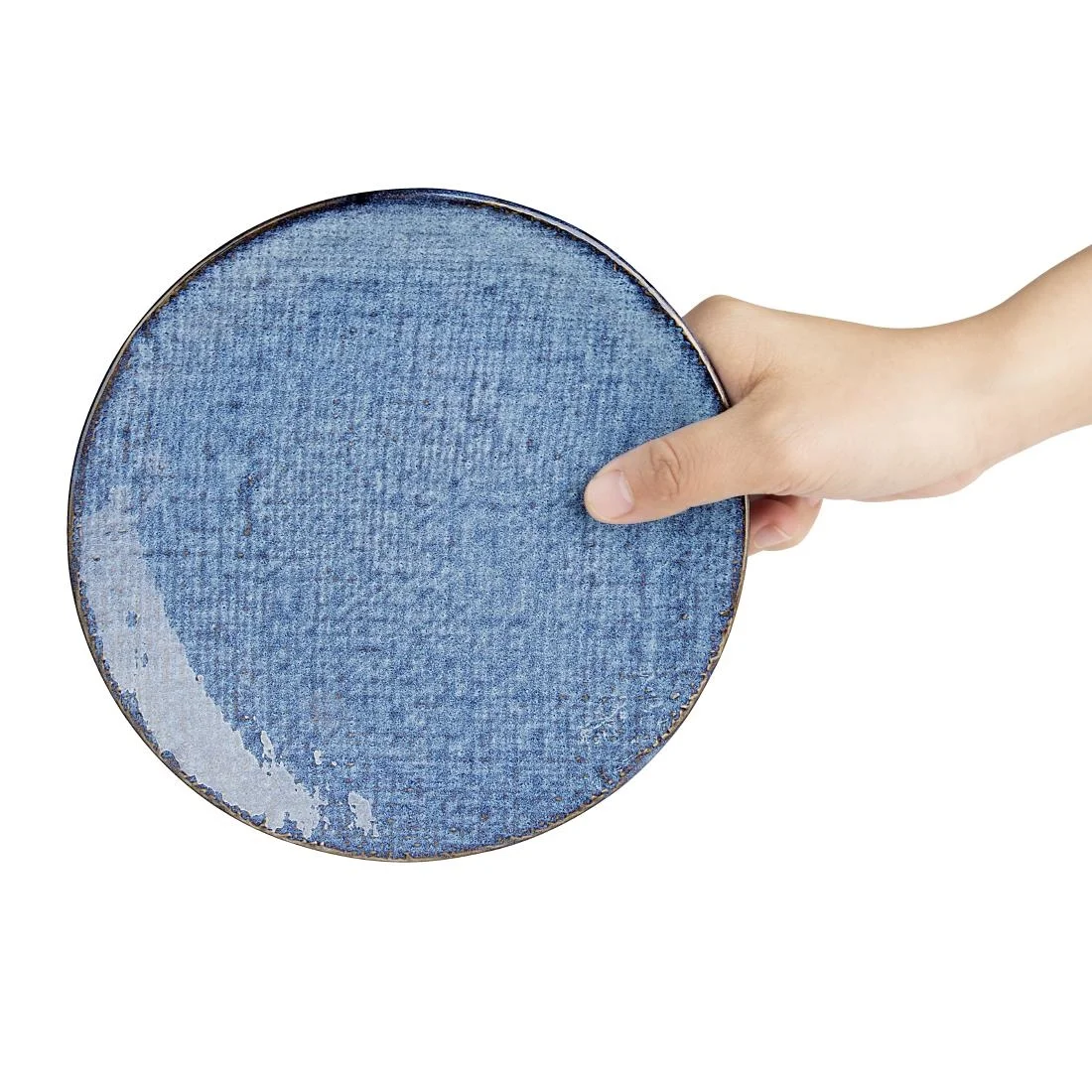 Olympia Denim Coupe Plates Blue 180mm (6 Pack) - Image 12