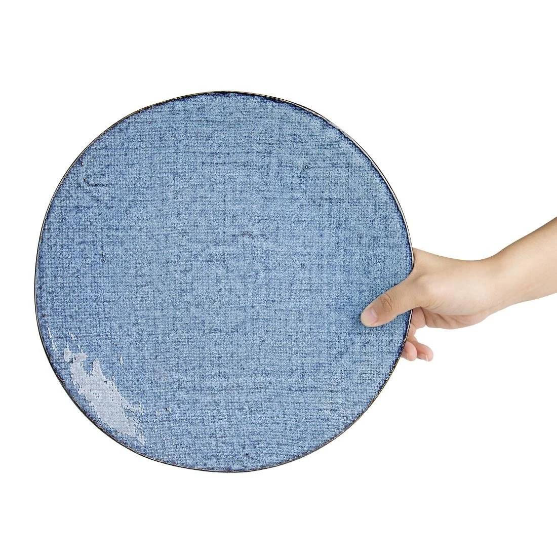 Olympia Denim Coupe Plates Blue 285mm (4 Pack) - Image 10