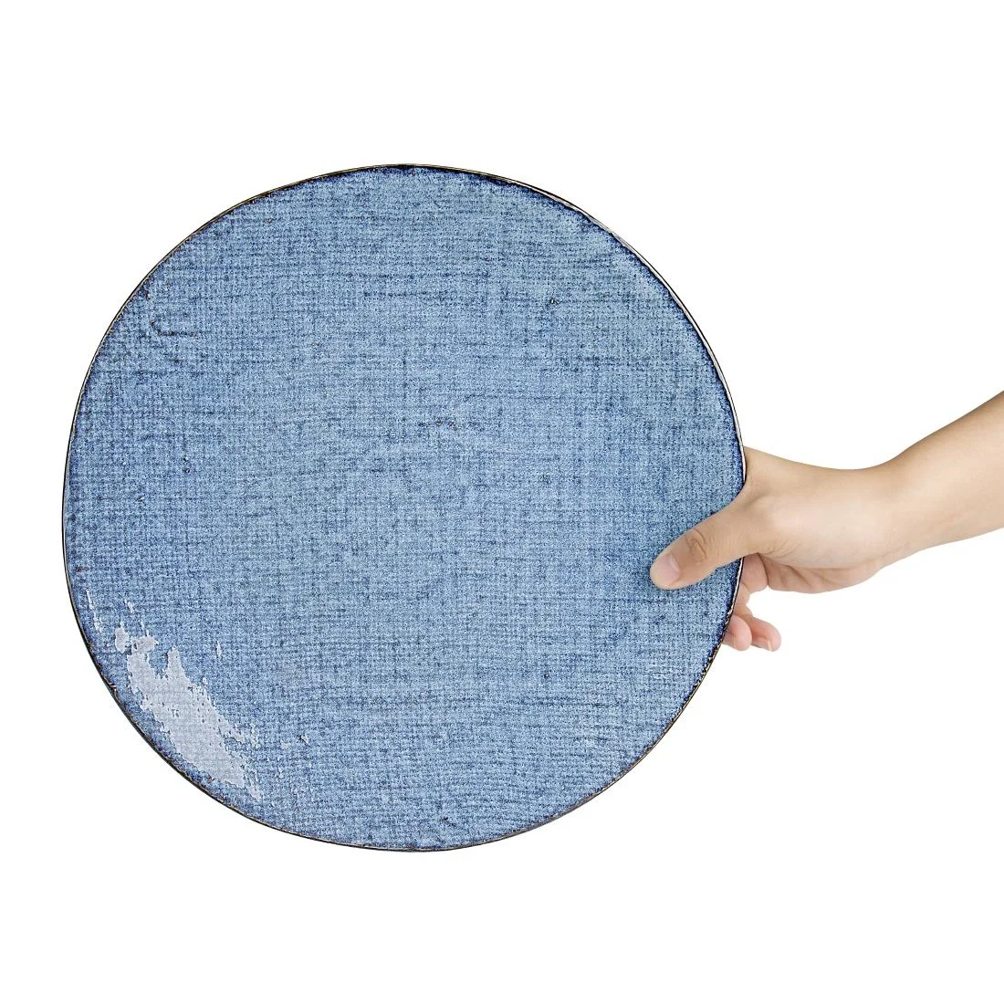 Olympia Denim Coupe Plates Blue 285mm (4 Pack) - Image 10